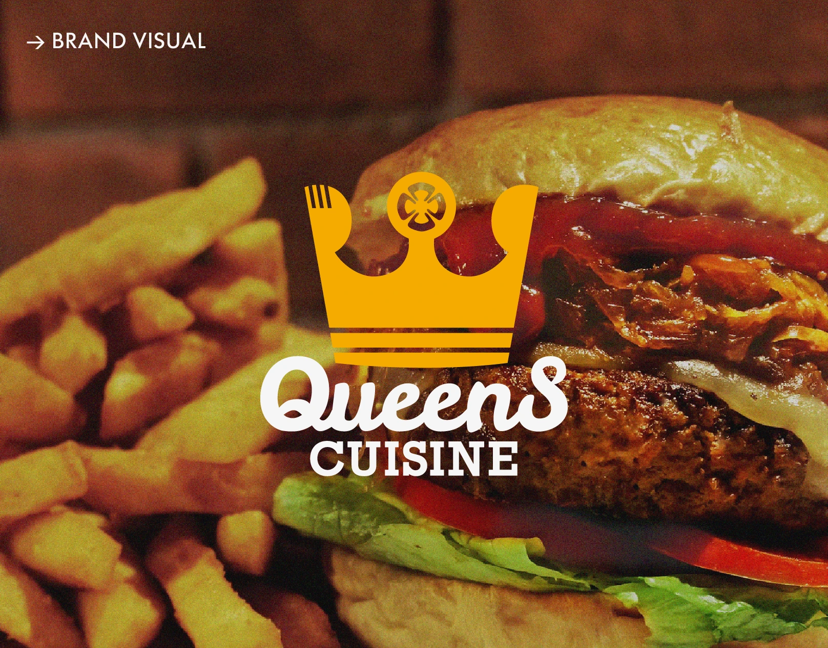 Queen’s Cuisine 餐飲品牌識別系統