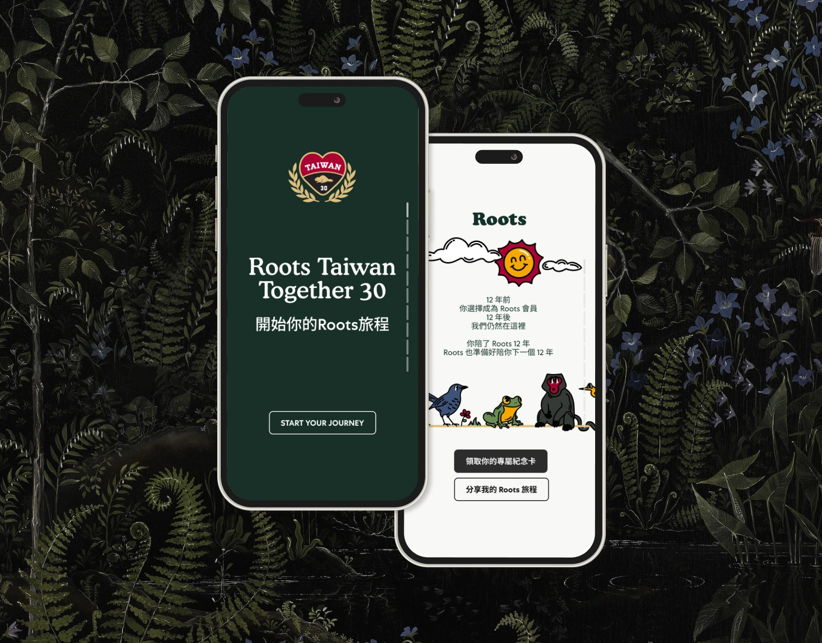Roots 30 Together 互動設計 2026